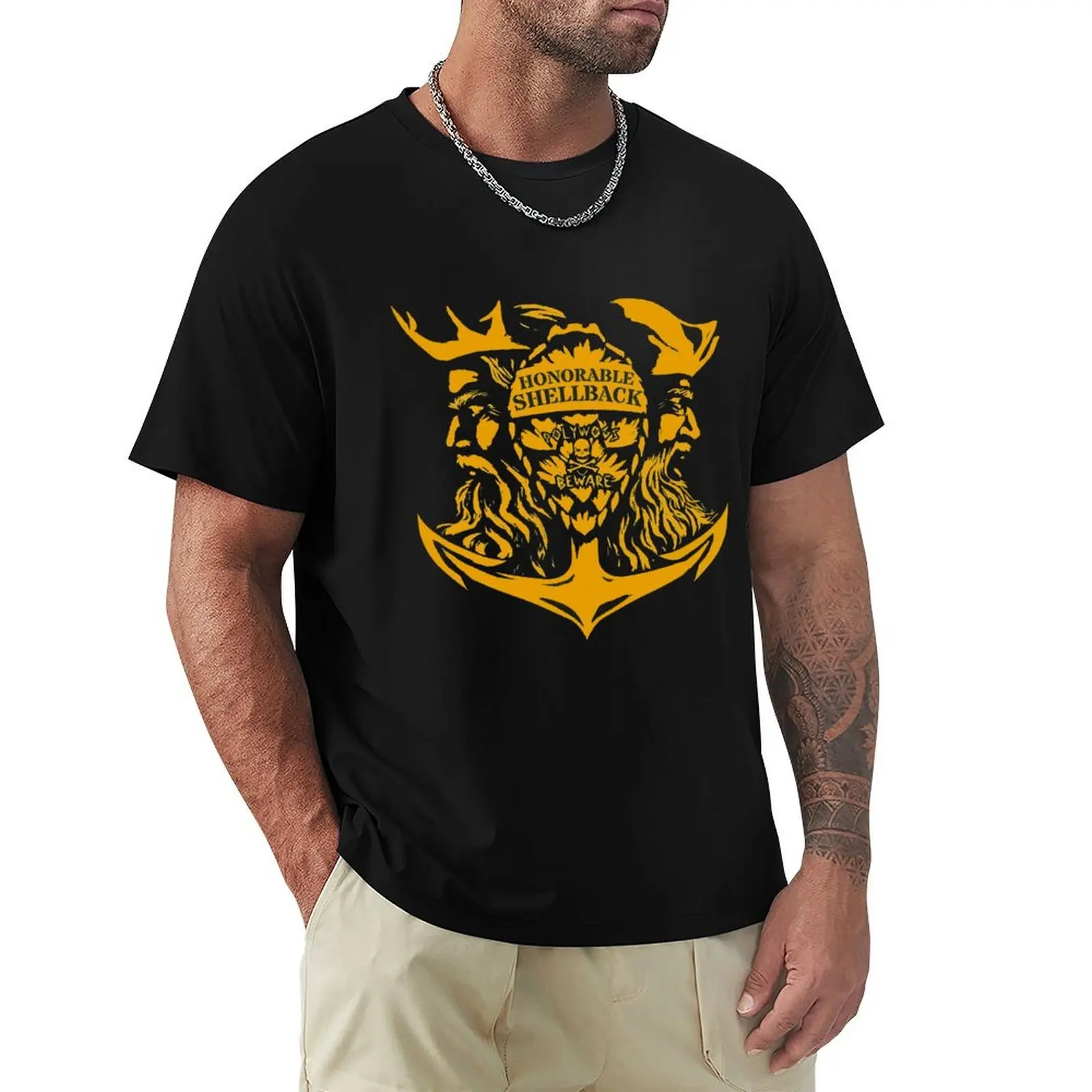 Honorable Shellback T-Shirt Soft Cotton Print T-Shirt
Honorable Shellback T-Shirt Soft Cotton Print T-Shirt
