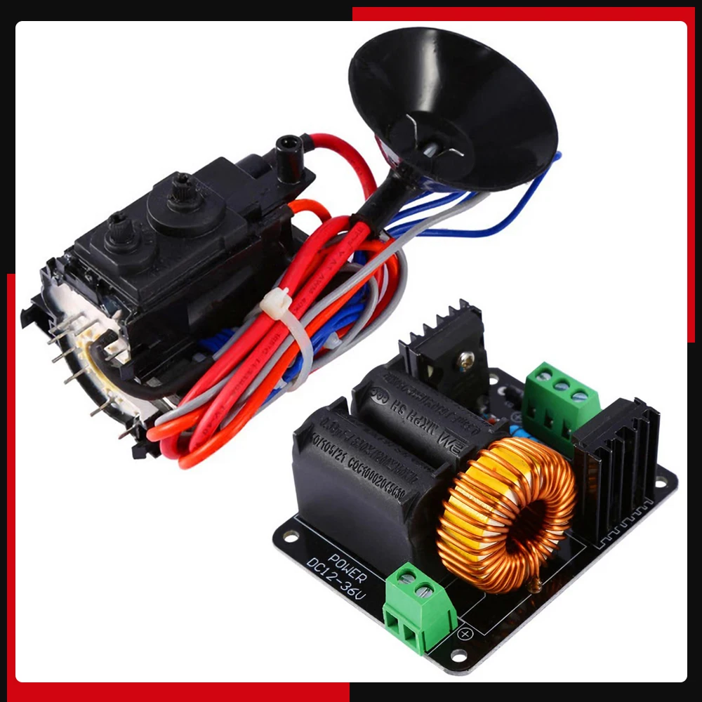 DC12-24V ZVS катушка платы драйвера Flyback модуль драйвера с катушкой зажигания высокое напряжение DC источник питания Замена для Tesla
DC12-24V ZVS катушка платы драйвера Flyback модуль драйвера с катушкой зажигания высокое напряжение DC источник питания Замена для Tesla