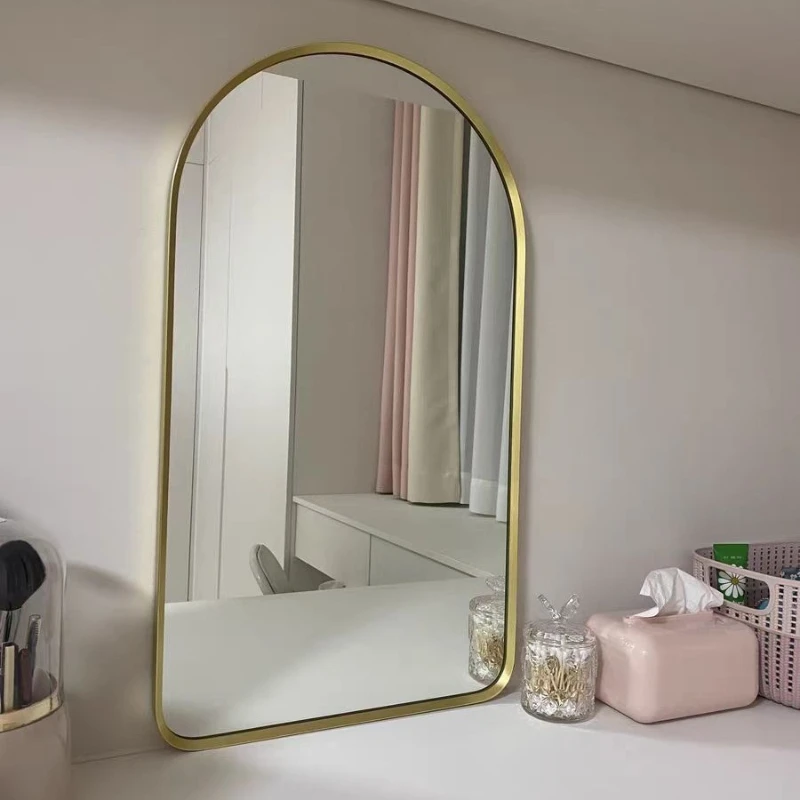 Household Minimalist Makeup Mirror Brushed Texture High-definition Wall-mounted Bathroom Mirrors Modern Bathroom Fixture
Household Minimalist Makeup Mirror Brushed Texture High-definition Wall-mounted Bathroom Mirrors Modern Bathroom Fixture