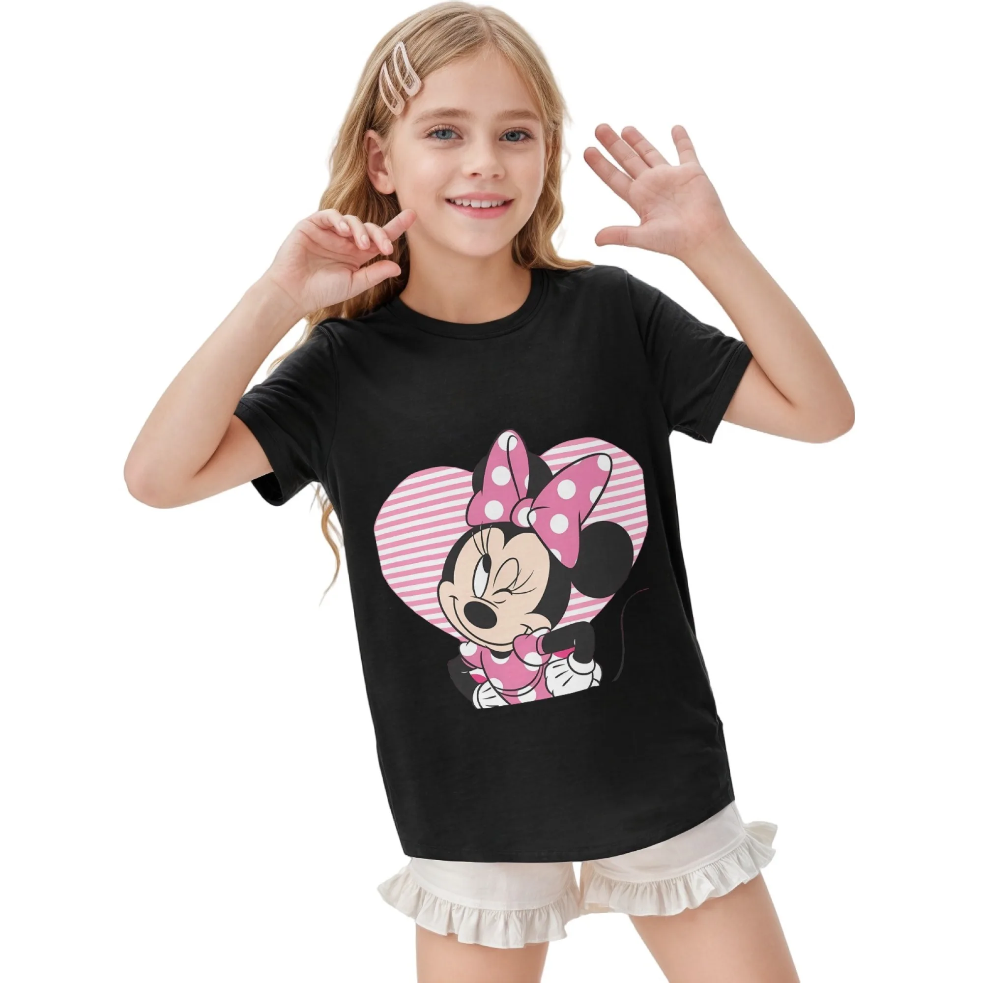 Kids Clothing Summer Mickey Mouse Tees Tops Short Sleeve Girls Boys Cute T-Shirt Fashion Minnie Mouse Cartoon T Shirts
Kids Clothing Summer Mickey Mouse Tees Tops Short Sleeve Girls Boys Cute T-Shirt Fashion Minnie Mouse Cartoon T Shirts