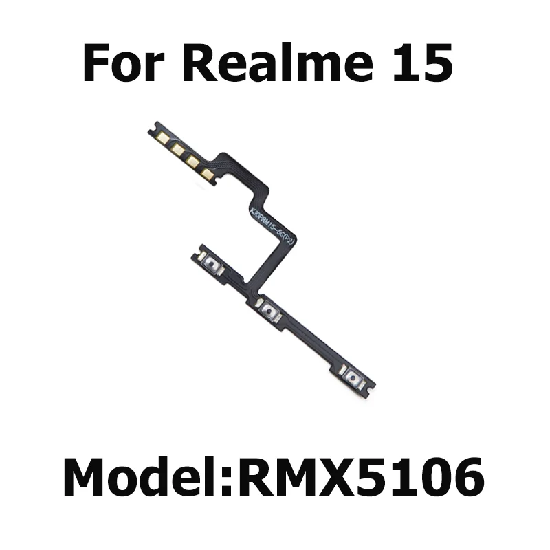 Для Realme 15, гибкий кабель громкости, кнопка включения и выключения, замена гибкого кабеля RMX5106
Для Realme 15, гибкий кабель громкости, кнопка включения и выключения, замена гибкого кабеля RMX5106