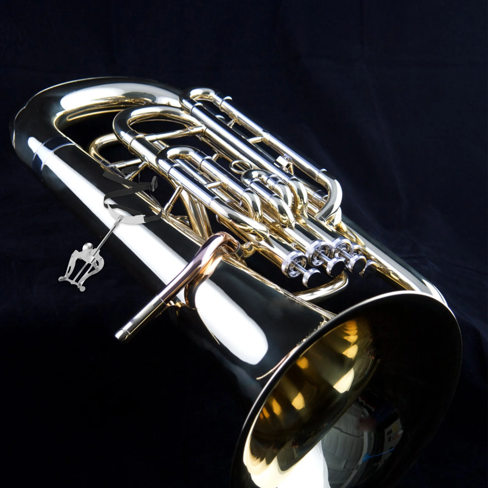 Portable Music Score St Clip Euphonium Instrument Holder Durable Lightweight Practical Sheet Music Rack Foldable Iron Polyester 
Portable Music Score St Clip Euphonium Instrument Holder Durable Lightweight Practical Sheet Music Rack Foldable Iron Polyester