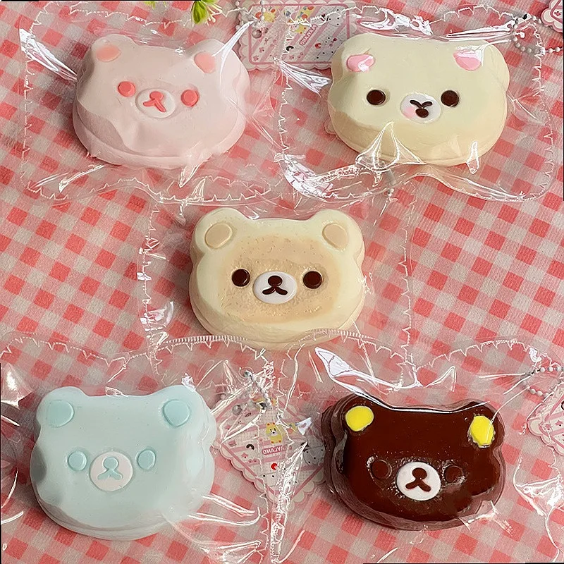 Wholesale Stress Relief Toy Cute Cream Bear Squishy Silicone Slow Rising
Wholesale Stress Relief Toy Cute Cream Bear Squishy Silicone Slow Rising