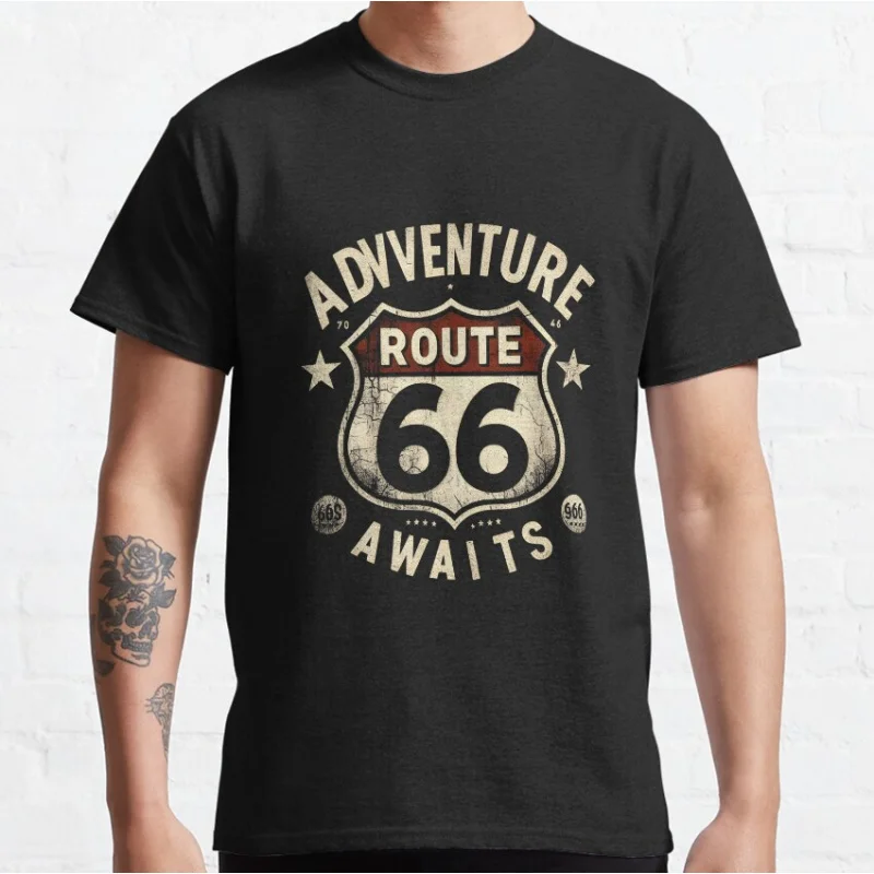 Adventure Awaits 0327 Historic Route 66 US Mother Road travel Gift t shirt America Highway Graphic clothes All size Tops
Adventure Awaits 0327 Historic Route 66 US Mother Road travel Gift t shirt America Highway Graphic clothes All size Tops