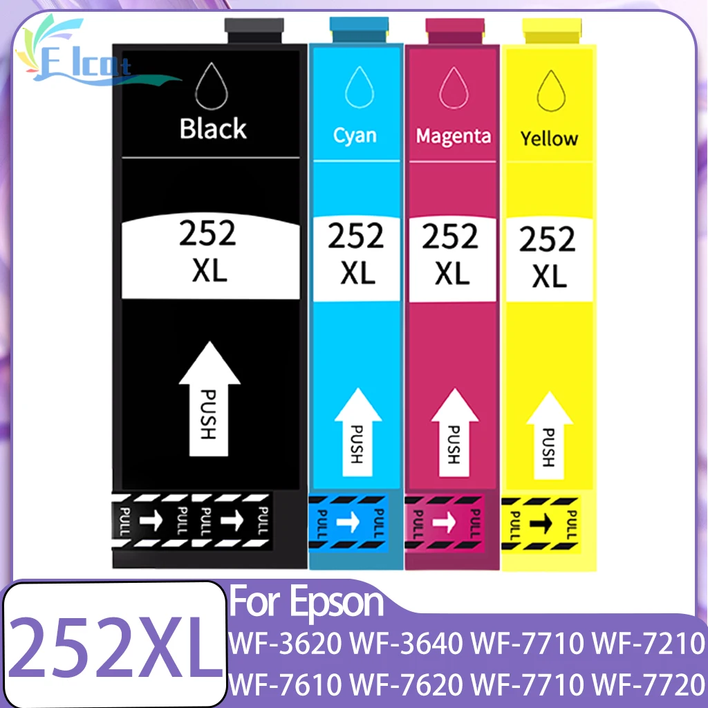 252XL T252XL T252 252 Ink Cartridge Compatible For Epson WorkForce WF-3620 WF-3640 WF-7110 WF-7210 WF-7610 WF-7620 7710 Printer
252XL T252XL T252 252 Ink Cartridge Compatible For Epson WorkForce WF-3620 WF-3640 WF-7110 WF-7210 WF-7610 WF-7620 7710 Printer