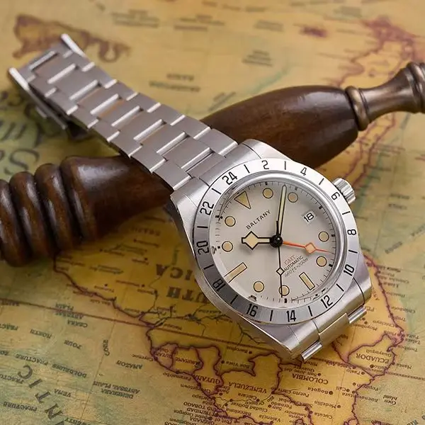 Baltany Men Automatic Watch 39mm GMT Mechaical Wristwatch Military Sapphire Mirror Diver 20ATM Waterproof C3 Luminous NH34
Baltany Men Automatic Watch 39mm GMT Mechaical Wristwatch Military Sapphire Mirror Diver 20ATM Waterproof C3 Luminous NH34