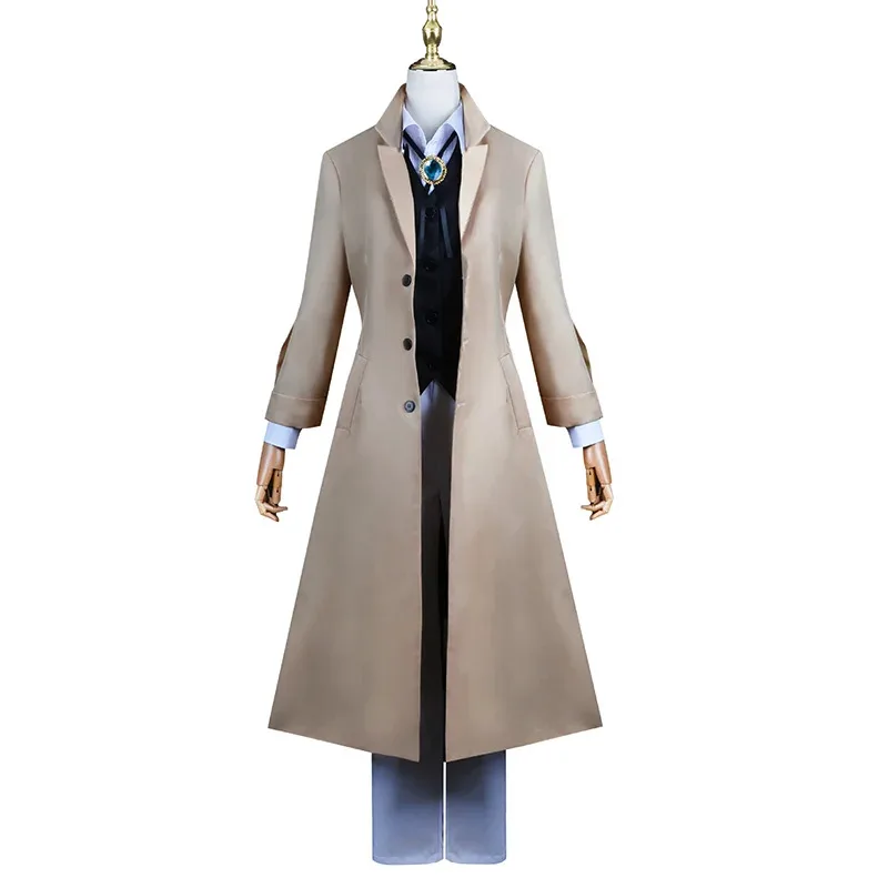 Hemixush Anime Cos Dazai Osamu Cosplay Costume Full Set Unisex Uniform Party Suit
Hemixush Anime Cos Dazai Osamu Cosplay Costume Full Set Unisex Uniform Party Suit