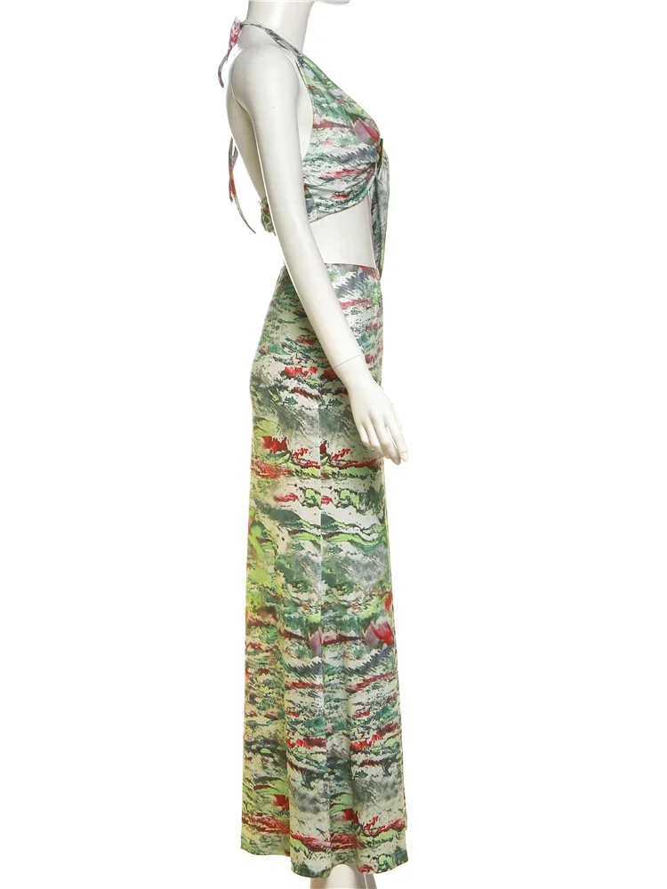 kliou Unique Popular Print Women Dress Hipster Asymmetrical Halter Sequined Splice Waistless Maxi Bodycon Mujer Attractive Frock
kliou Unique Popular Print Women Dress Hipster Asymmetrical Halter Sequined Splice Waistless Maxi Bodycon Mujer Attractive Frock