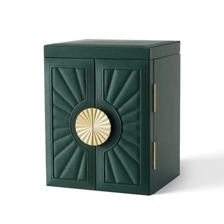 Jewelry Box for Women 6-Tier Large Jewelry Organizer Box with Mirror 5 Drawers for Rings Earrings Necklace Bracelets Exquisite
Jewelry Box for Women 6-Tier Large Jewelry Organizer Box with Mirror 5 Drawers for Rings Earrings Necklace Bracelets Exquisite
