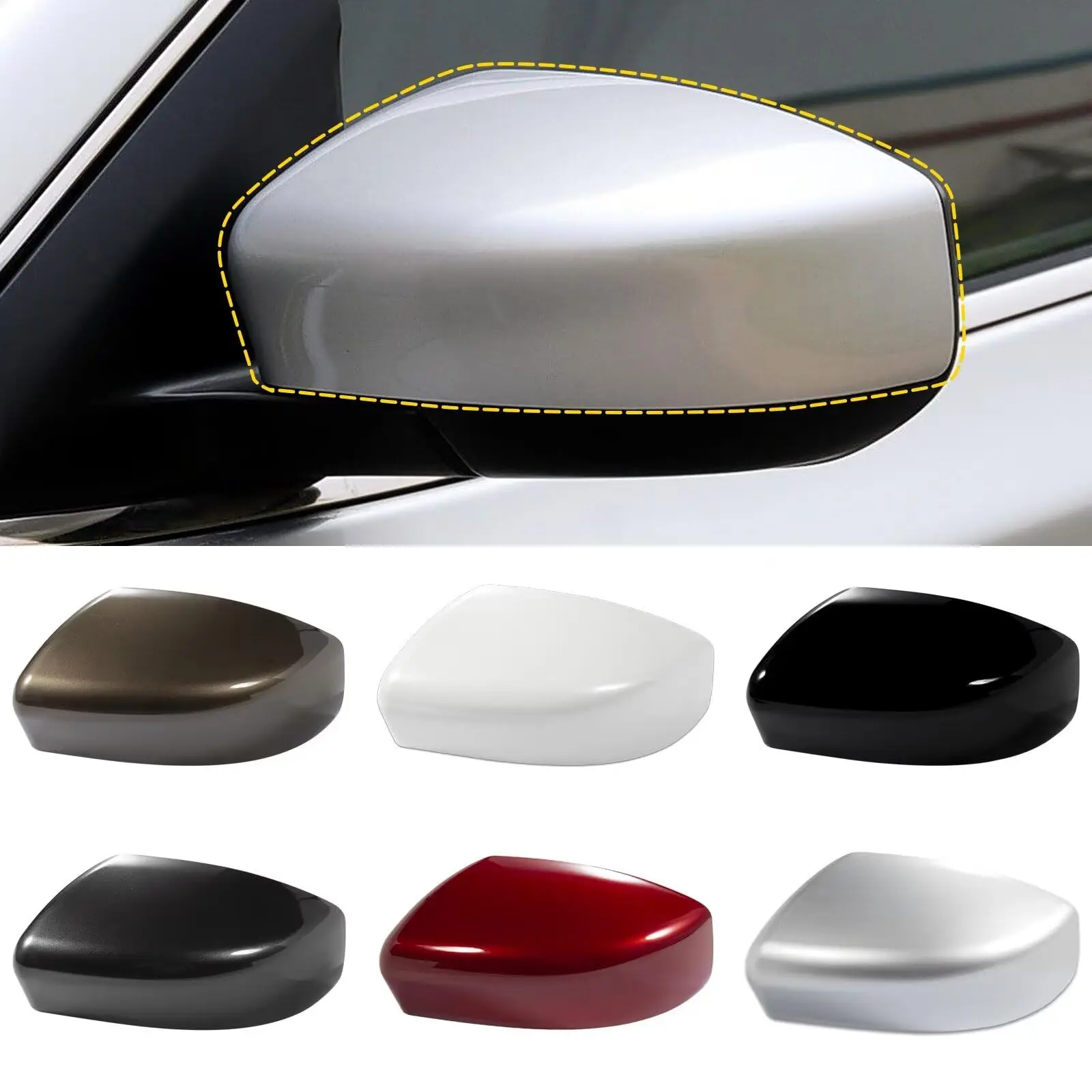 Car Side Rearview Mirror Cover For Nissan Sentra 2013-2019 ABS Plastic Right Side
Car Side Rearview Mirror Cover For Nissan Sentra 2013-2019 ABS Plastic Right Side