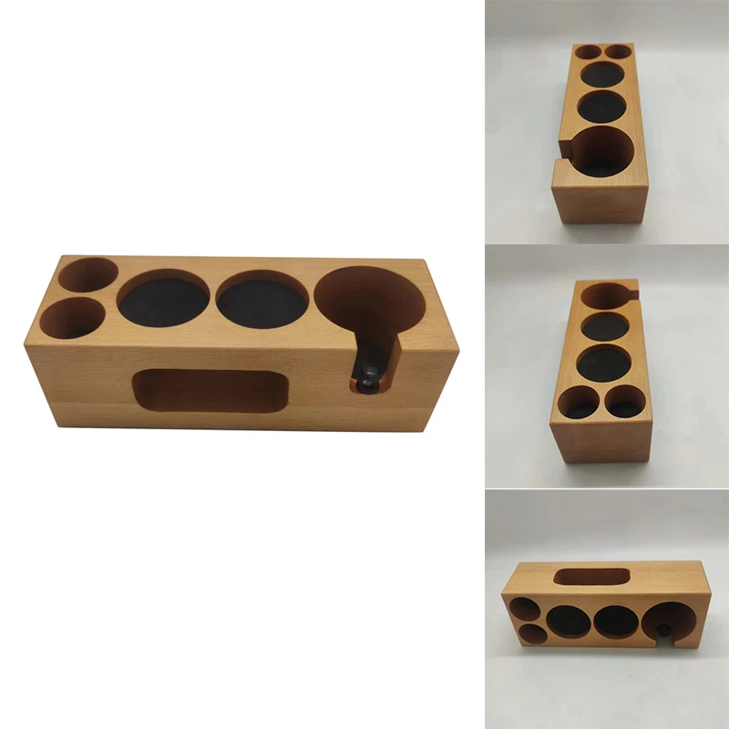 Coffee Tamper Holder Filter Stand Wooden Filling Base Espresso Distributor Mat Rack Coffee Maker Tools Replacement Parts
Coffee Tamper Holder Filter Stand Wooden Filling Base Espresso Distributor Mat Rack Coffee Maker Tools Replacement Parts