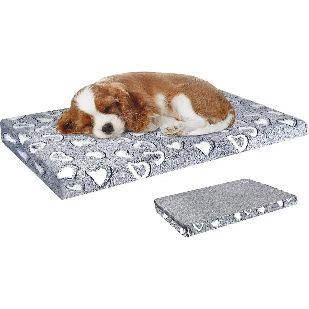 Reversible Cool and Warm Dog Bed Mat or Crates - Stylish Pad With Waterproo Inner Linings and Removable hine Washable Cover, irm
Reversible Cool and Warm Dog Bed Mat or Crates - Stylish Pad With Waterproo Inner Linings and Removable hine Washable Cover, irm