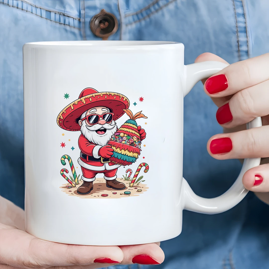 11oz Santa Claus cartoon mug + Kids thermal cup Christmas gift for family and office use
11oz Santa Claus cartoon mug + Kids thermal cup Christmas gift for family and office use