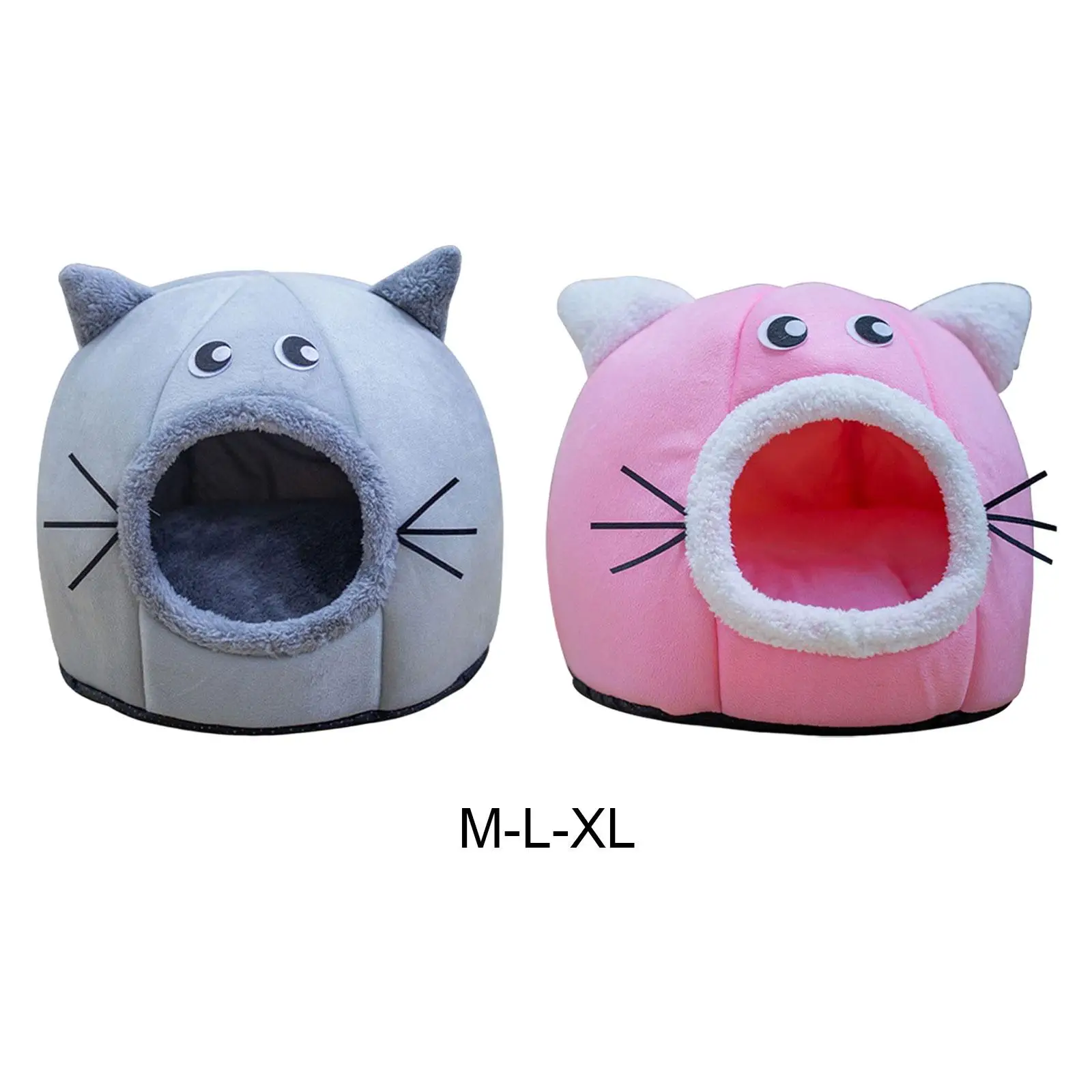 Comfortable Pet Sleeping Bed with Non Slip Bottom,Foldable Cave House Cat Bed Tent,Cat Bed for Cats and Small Dogs
Comfortable Pet Sleeping Bed with Non Slip Bottom,Foldable Cave House Cat Bed Tent,Cat Bed for Cats and Small Dogs