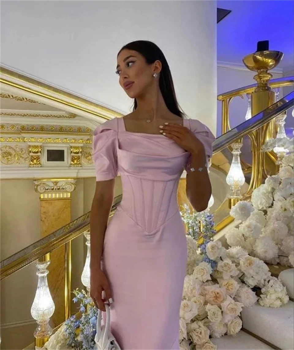 Customized Squre Collar Puff Sleeves Lace Up BOW Satin Evening Dresses 2025 Formal Sweep Train Party Prom Dress Ball Gowns
Customized Squre Collar Puff Sleeves Lace Up BOW Satin Evening Dresses 2025 Formal Sweep Train Party Prom Dress Ball Gowns