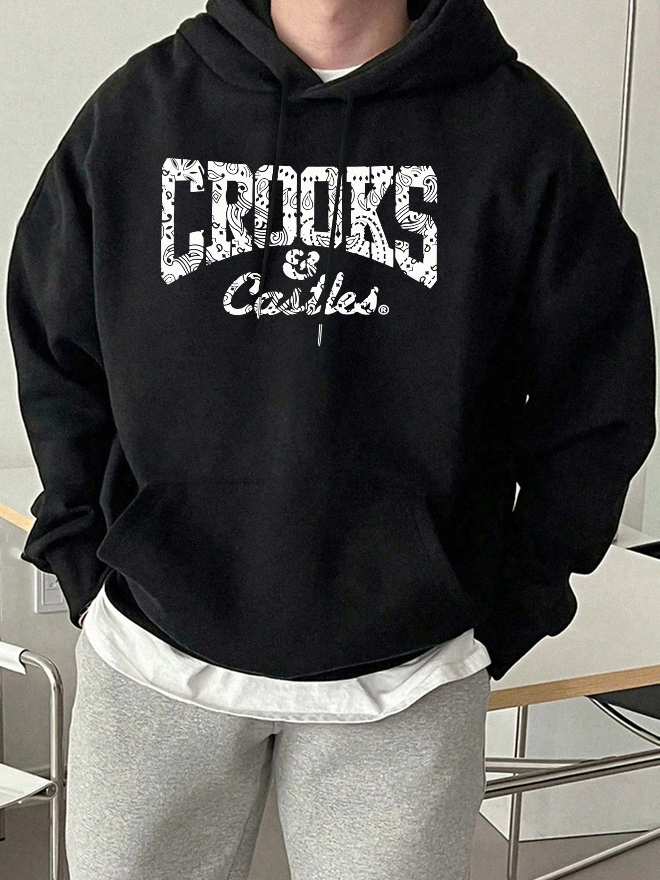 Флисовые теплые толстовки с принтом Crooks Castles, мужской удобный повседневный спортивный костюм, мягкая осенняя одежда унисекс, спортивные толстовки большого размера
Флисовые теплые толстовки с принтом Crooks Castles, мужской удобный повседневный спортивный костюм, мягкая осенняя одежда унисекс, спортивные толстовки большого размера