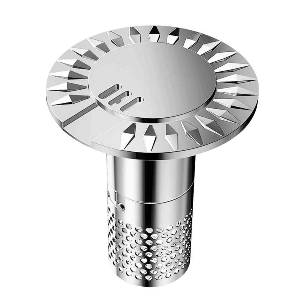 304 Stainless Steel Sink Filter Detachable Design Anti-odor Floor Drain Embedded Filter Basket Universal Drainage
304 Stainless Steel Sink Filter Detachable Design Anti-odor Floor Drain Embedded Filter Basket Universal Drainage