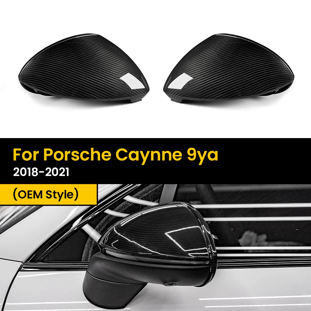 Real Dry Carbon Fiber Car Door Side Wing Rearview Mirror Cover Caps Glossy For Porsche Caynne 9ya 2018-2021 OEM Style
Real Dry Carbon Fiber Car Door Side Wing Rearview Mirror Cover Caps Glossy For Porsche Caynne 9ya 2018-2021 OEM Style