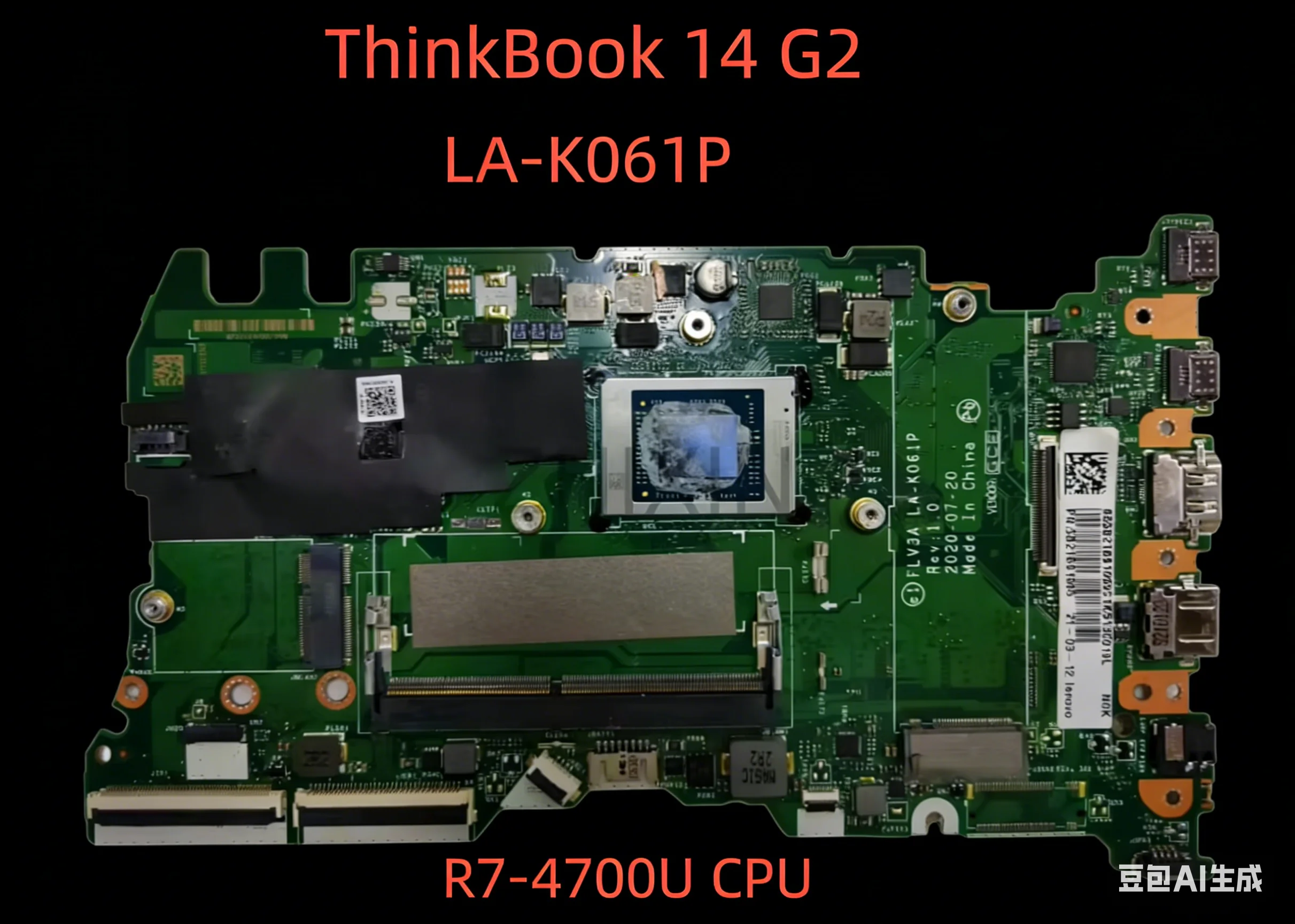 For Lenovo ThinkBook 14 G2 ARE 15 G2 ARE 14 G3 ACL Laptop Motherboard R7-4700U CPU 8GB RAM LA-K061P 100% Test
For Lenovo ThinkBook 14 G2 ARE 15 G2 ARE 14 G3 ACL Laptop Motherboard R7-4700U CPU 8GB RAM LA-K061P 100% Test