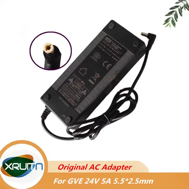 Genuine GVE Power Supply GM120-2400500-F AC/DC Adapter 24V 5.0A With Plug
Genuine GVE Power Supply GM120-2400500-F AC/DC Adapter 24V 5.0A With Plug