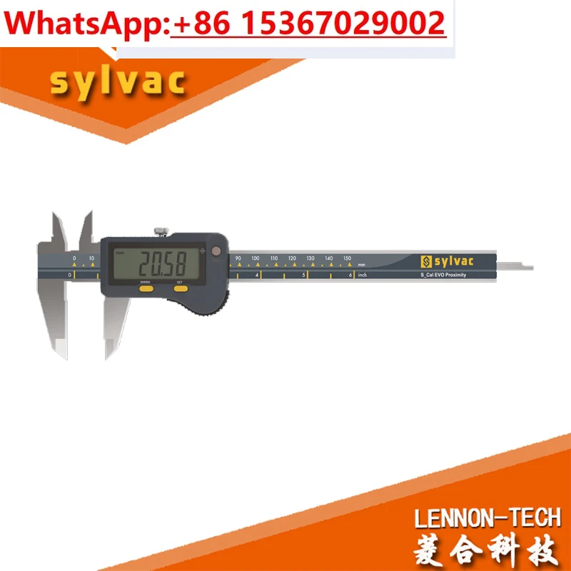 Цифровой штангенциркуль sylvac W810.1702, пыленепроницаемый и водонепроницаемый 0-150 мм с выходным портом данных
Цифровой штангенциркуль sylvac W810.1702, пыленепроницаемый и водонепроницаемый 0-150 мм с выходным портом данных