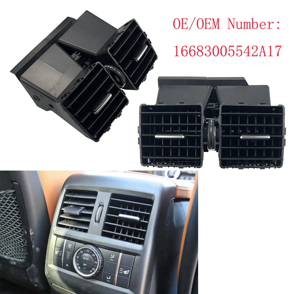 HUIYAN Car Rear AC Air Conditioning Outlet Vent 16683005542A17 For VMercedes-Benz W166 W292 ML GL GLE Replacement Part
HUIYAN Car Rear AC Air Conditioning Outlet Vent 16683005542A17 For VMercedes-Benz W166 W292 ML GL GLE Replacement Part
