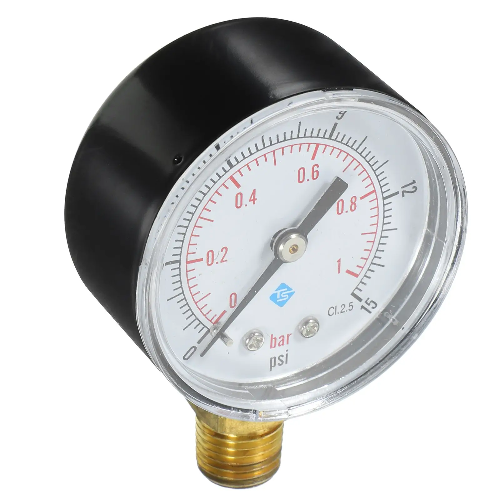 Pressure Gauge Steel BAR Air Compression Clear Number Markings NPT Compressed High Precision Strength
Pressure Gauge Steel BAR Air Compression Clear Number Markings NPT Compressed High Precision Strength
