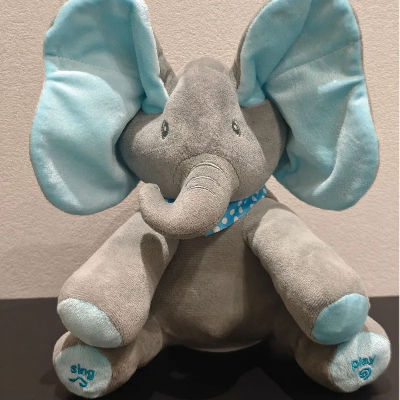 Hide and Seek Singing Simulation Elephant Plush Toy Cute Scarf Blue Soothing Doll Singing Plush Toy Soothing Sleep
Hide and Seek Singing Simulation Elephant Plush Toy Cute Scarf Blue Soothing Doll Singing Plush Toy Soothing Sleep