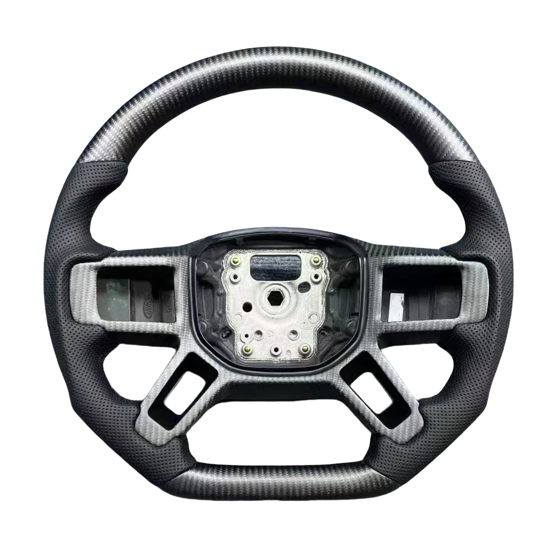 Индивидуальный кожаный и карбоновый руль с 4 спицами для Land Rover Defender, Discovery, Freelander, Range Rover L405, Vogue
Индивидуальный кожаный и карбоновый руль с 4 спицами для Land Rover Defender, Discovery, Freelander, Range Rover L405, Vogue