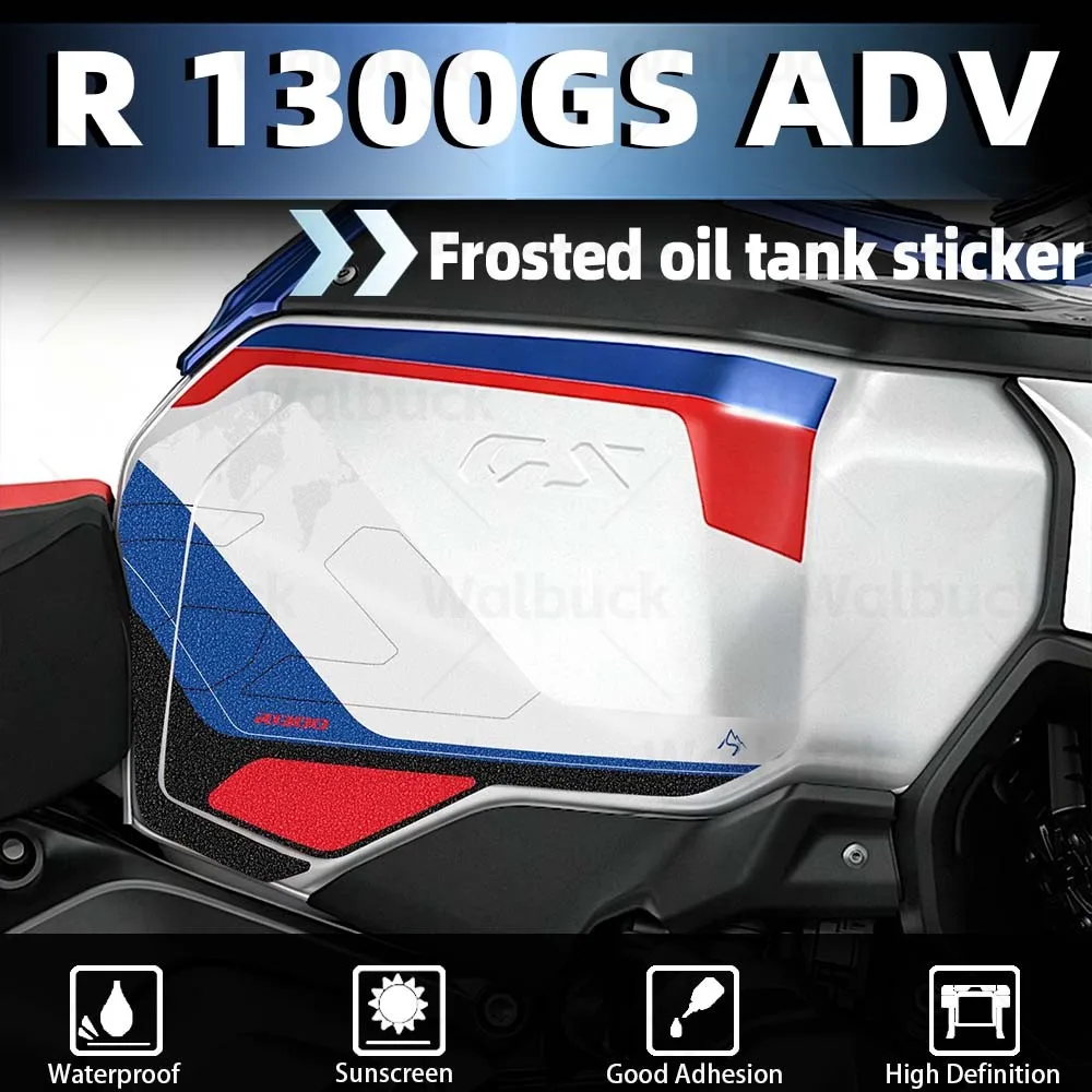 Motorcycle Accessories Frosted Tank Pad Protection Sticker Decorative Accessories For R 1300 GS Adventure R1300GS Adv 2024-2026
Motorcycle Accessories Frosted Tank Pad Protection Sticker Decorative Accessories For R 1300 GS Adventure R1300GS Adv 2024-2026