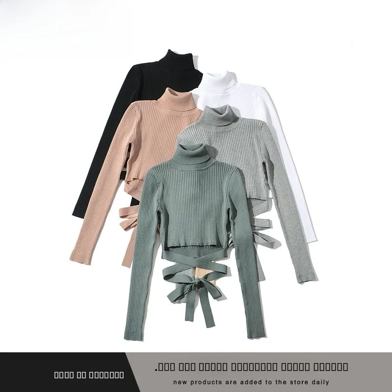 Faionable сексуальный топ с перекрестными завязками, женская футболка с высокой талией, дышащая, приятная для кожи, полиэстер, длинный све, с высоким воротником
Faionable сексуальный топ с перекрестными завязками, женская футболка с высокой талией, дышащая, приятная для кожи, полиэстер, длинный све, с высоким воротником