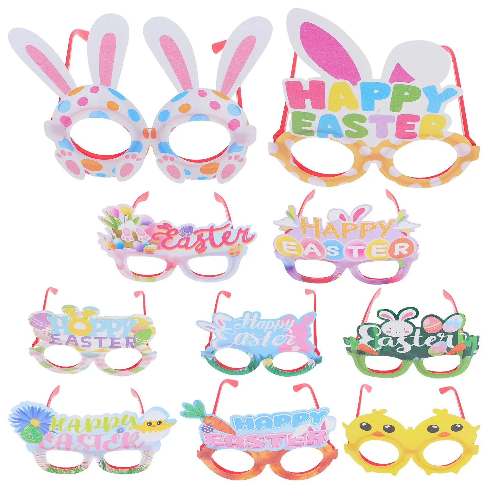 10 Pcs Easter Decorative Glasses Party Eyeglasses Makeup Costume Props Paper Child
10 Pcs Easter Decorative Glasses Party Eyeglasses Makeup Costume Props Paper Child