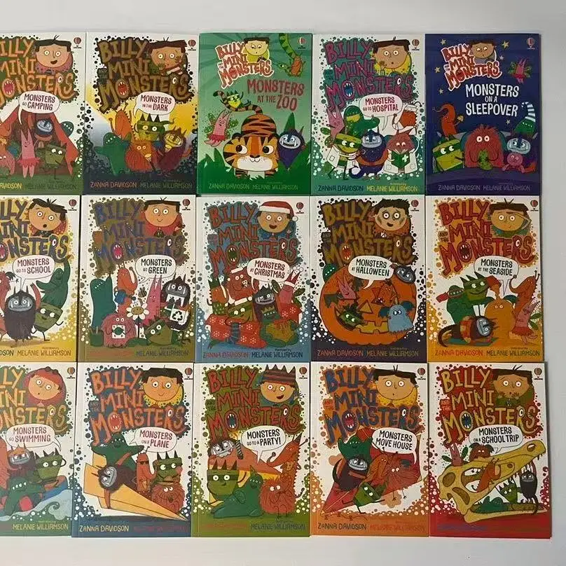 15 Book/Set Billy and The Mini Monsters English Story Picture Books for Children Learn English Reading Books for Kids
15 Book/Set Billy and The Mini Monsters English Story Picture Books for Children Learn English Reading Books for Kids