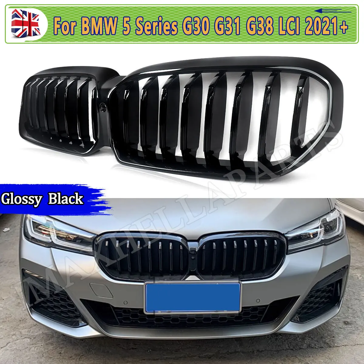 Передняя решетка, замена для BMW G30 G31 G38 5 серии LCI 520i 530i 2019 2020 2021 2022 2023 глянцевая черная автомобильная решетка M Performance
Передняя решетка, замена для BMW G30 G31 G38 5 серии LCI 520i 530i 2019 2020 2021 2022 2023 глянцевая черная автомобильная решетка M Performance