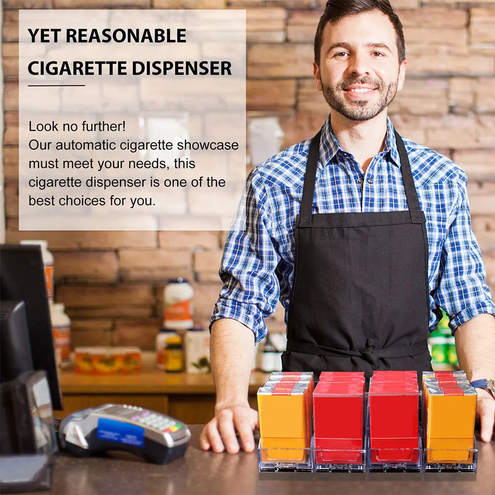 3Pcs Cigarette Display Racks Automatic Pushers Durable Pc Cigarette Organizer Retail Counter Rack Store Display
3Pcs Cigarette Display Racks Automatic Pushers Durable Pc Cigarette Organizer Retail Counter Rack Store Display