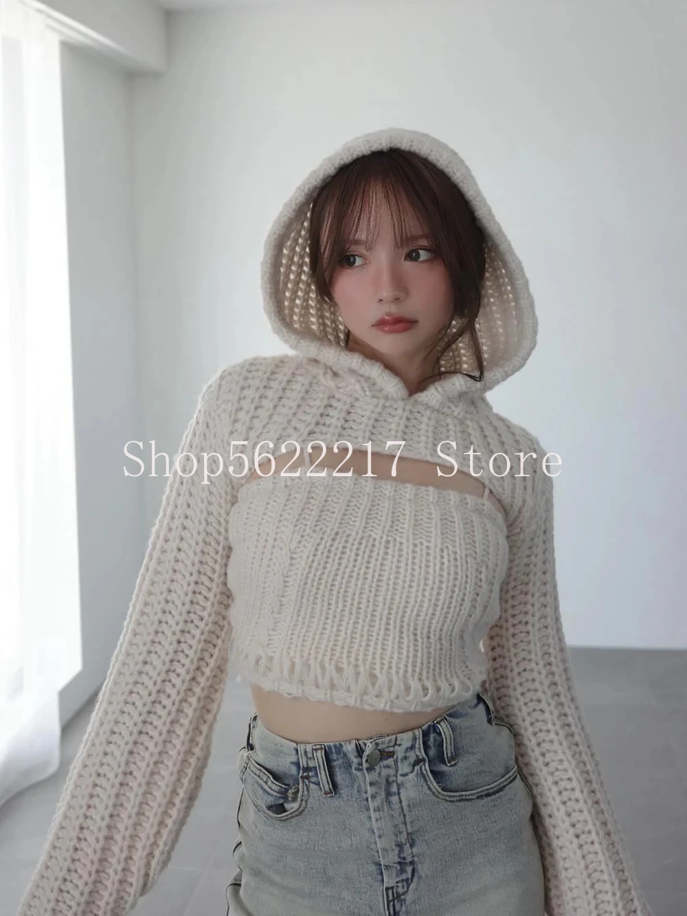 Japanese Wind New Autumn Winter Full Sleeve Knitted Pullover Sweater Top Sexy Off Shoulder Sleeveless Basic Tanks Tops Sets
Japanese Wind New Autumn Winter Full Sleeve Knitted Pullover Sweater Top Sexy Off Shoulder Sleeveless Basic Tanks Tops Sets