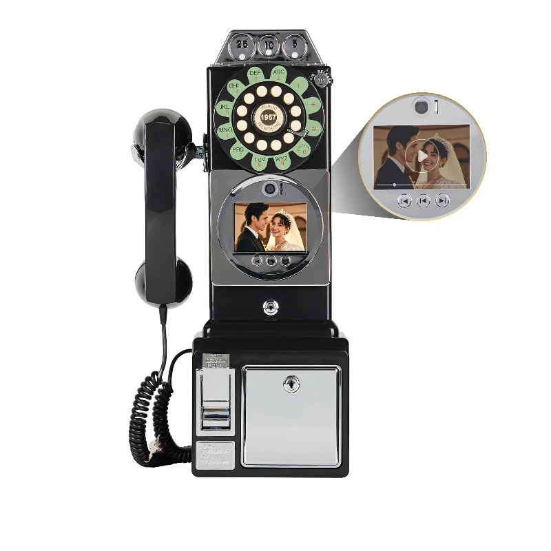 Antique Telephone Recorder for Wedding Events Video Guest Book Phone Telephone Box Wedding Audio
Antique Telephone Recorder for Wedding Events Video Guest Book Phone Telephone Box Wedding Audio