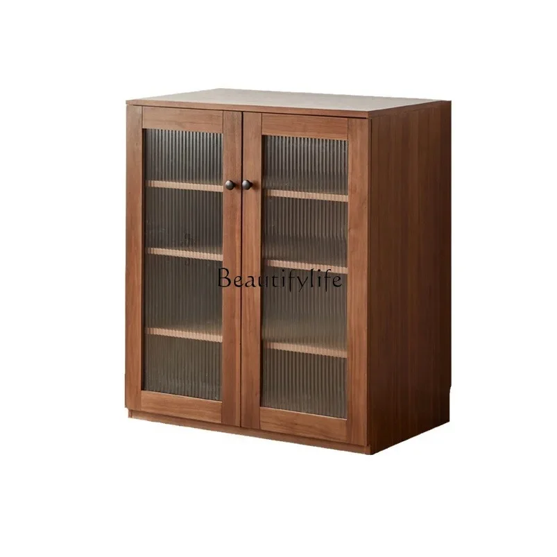 Japanese-style tea combination cabinet, living room storage floor against the wall, solid wood bar counter, coffee cabinet
Japanese-style tea combination cabinet, living room storage floor against the wall, solid wood bar counter, coffee cabinet