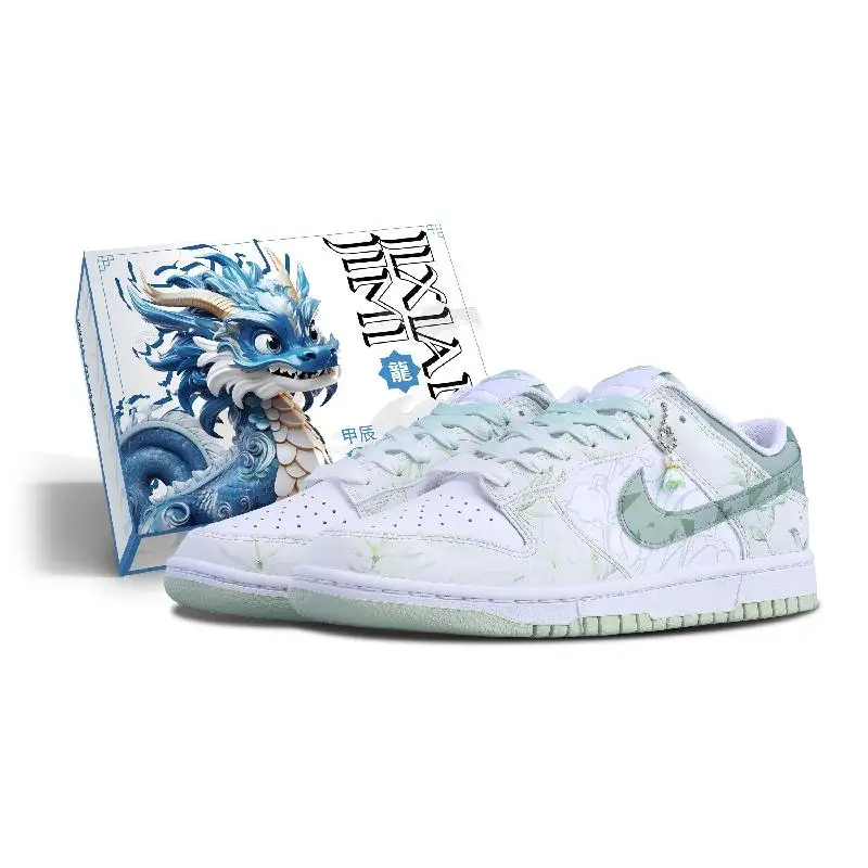 【Customize】Nike Dunk Skateboarding Shoes Men Low-top White Sneakers shoes DV0831-105
【Customize】Nike Dunk Skateboarding Shoes Men Low-top White Sneakers shoes DV0831-105