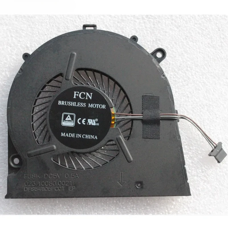 New Original Laptop CPU Cooling Fan For DELL Latitude 3480 3580 P79G 0X6K70 FJ8K DC5V 0.5A 023.10080.0021 FCN DFS541105FC0T EP
New Original Laptop CPU Cooling Fan For DELL Latitude 3480 3580 P79G 0X6K70 FJ8K DC5V 0.5A 023.10080.0021 FCN DFS541105FC0T EP