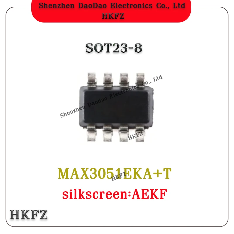 5Pcs MAX3051EKA+T silk screen AEKF SOT23-8 driver/receiver IC chip new original
5Pcs MAX3051EKA+T silk screen AEKF SOT23-8 driver/receiver IC chip new original