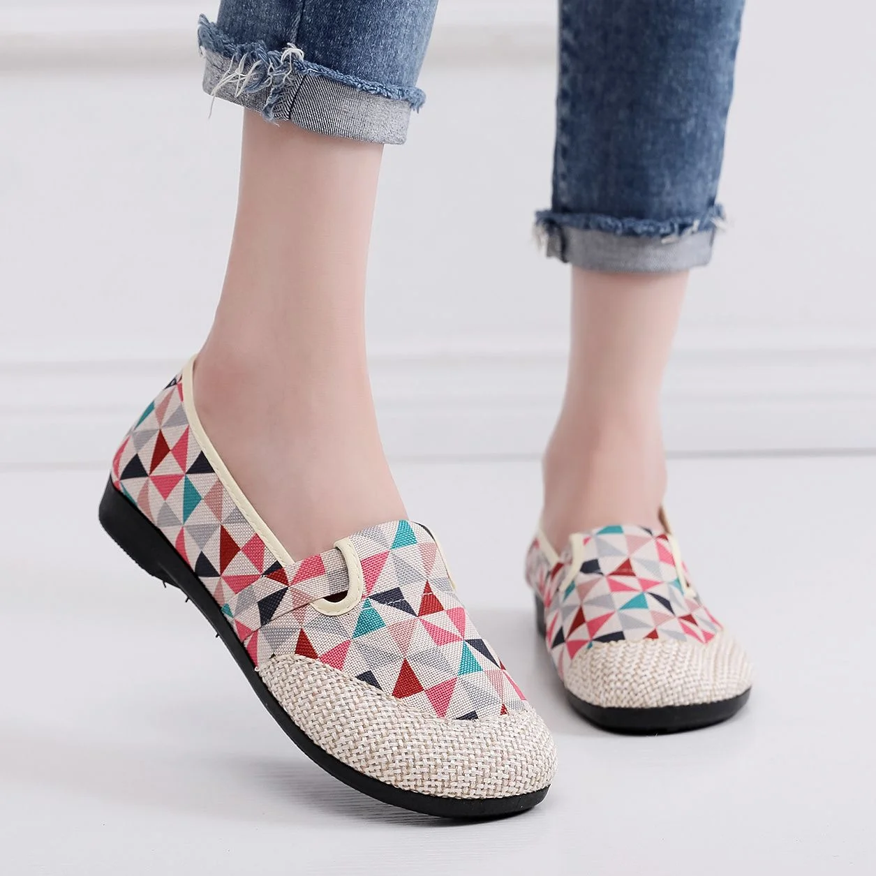 zapatos women fashion round toe spring & summer anti skid flat shoes sapatos lady classic high quality retro chic footwear ca444
zapatos women fashion round toe spring & summer anti skid flat shoes sapatos lady classic high quality retro chic footwear ca444