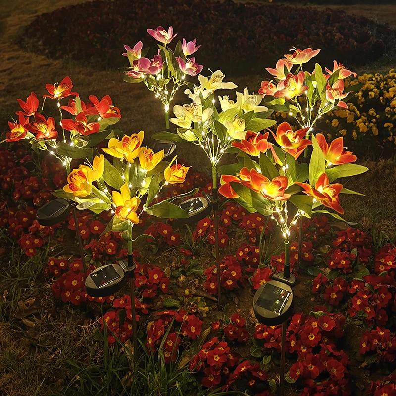 Artificial Solar Orchid LED Lights Patio Yard Garden Holiday Villa Cottage Wedding Lawn Decoration Flower Light Ground Lamps
Artificial Solar Orchid LED Lights Patio Yard Garden Holiday Villa Cottage Wedding Lawn Decoration Flower Light Ground Lamps