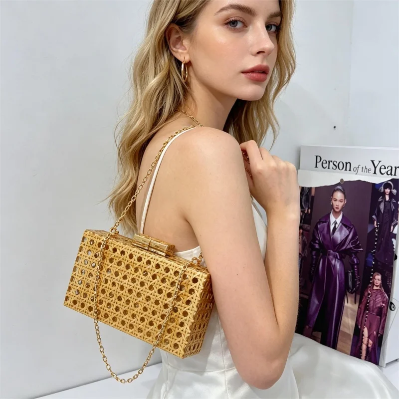 2026 High Quality Designer Women Acrylic Egg Cane Bag Summer Beach Crossbody Purse Evening Party Mini Crossbody Handbag
2026 High Quality Designer Women Acrylic Egg Cane Bag Summer Beach Crossbody Purse Evening Party Mini Crossbody Handbag