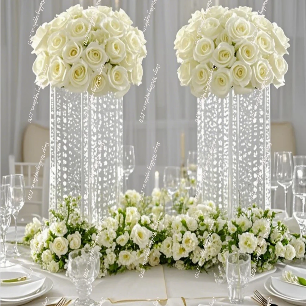 60-110cm)5-6-10pcs) Decorations Chandelier Stand clear acrylic Stand Luxury crystal floral Flower Stand for Weddings
60-110cm)5-6-10pcs) Decorations Chandelier Stand clear acrylic Stand Luxury crystal floral Flower Stand for Weddings