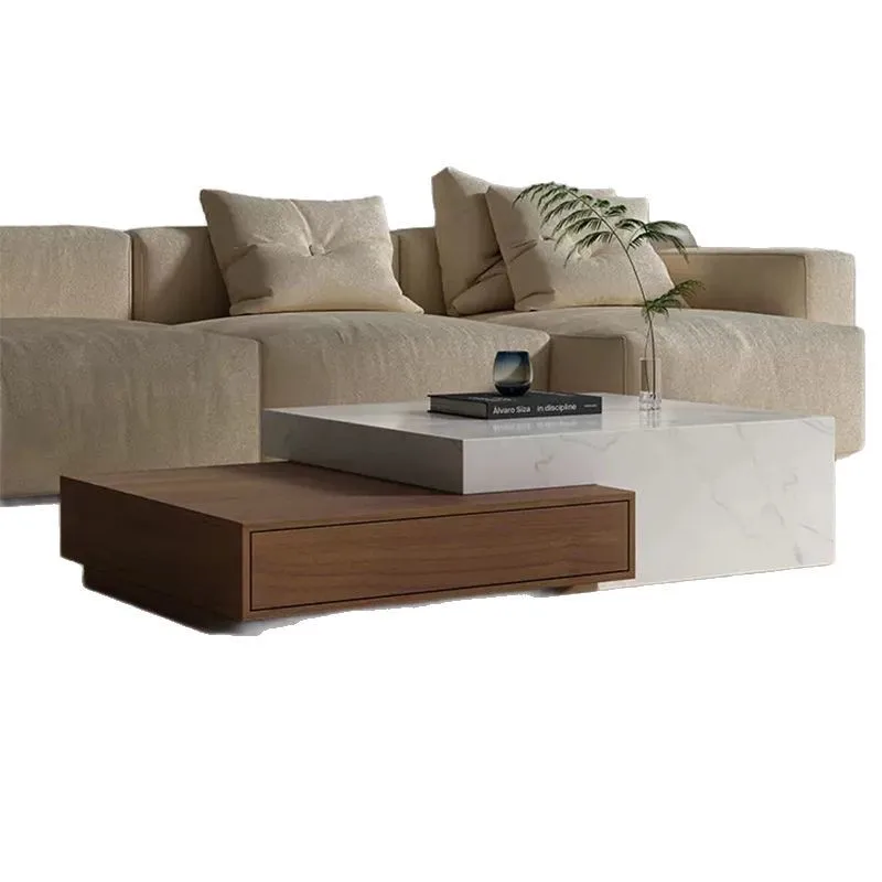 European modern Nordic coffee table light luxury small apartment combination home simple living room square minimalist
European modern Nordic coffee table light luxury small apartment combination home simple living room square minimalist
