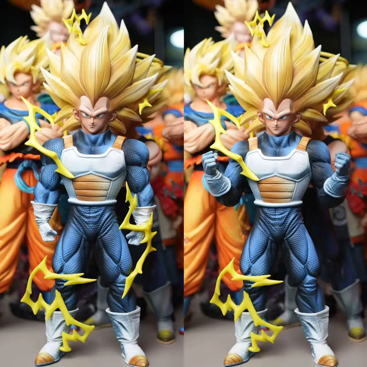 【HY STUDIO】33.5cm/13.19in Anime Dragon Ball Z Figure SSJ3 Vegeta Figure PVC Super Saiyan 3 Vegeta Figure Collection Model Toys
【HY STUDIO】33.5cm/13.19in Anime Dragon Ball Z Figure SSJ3 Vegeta Figure PVC Super Saiyan 3 Vegeta Figure Collection Model Toys
