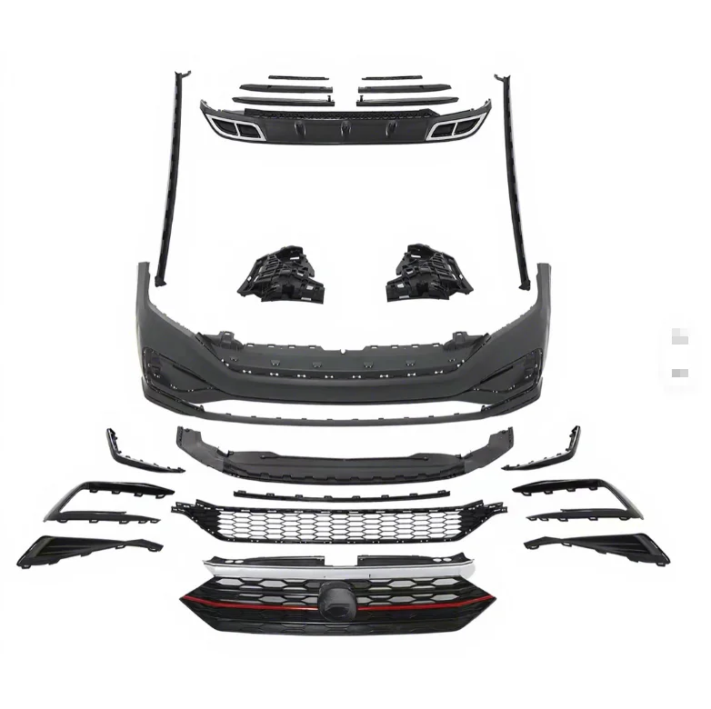 Flying Wing Hot Selling Body Kiy Car Bumpers Facelif Kit Upgrade Front Bumper With Grille Fit For VW Jetta 2019-2021high Quality
Flying Wing Hot Selling Body Kiy Car Bumpers Facelif Kit Upgrade Front Bumper With Grille Fit For VW Jetta 2019-2021high Quality