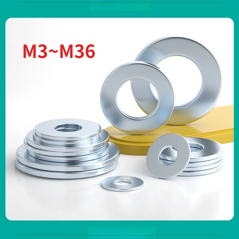 Guangluo Zinc Plated Plain Flat Thick Large Washer Gaskets M3 M4 M5 M6 M8 M10 M12 M14 M16 M18 M20 M22 M24 M27~M36
Guangluo Zinc Plated Plain Flat Thick Large Washer Gaskets M3 M4 M5 M6 M8 M10 M12 M14 M16 M18 M20 M22 M24 M27~M36