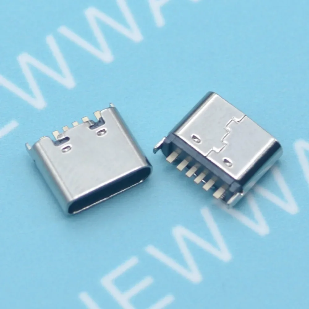 50PCS/LOT Micro USB 3.1 Type-C 6pin 180 degree female connector For Mobile Phone Charging port Charging Socket Good Quality
50PCS/LOT Micro USB 3.1 Type-C 6pin 180 degree female connector For Mobile Phone Charging port Charging Socket Good Quality
